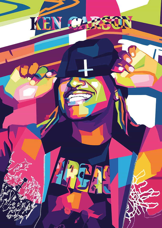Ken Carson Pop Art Portrait