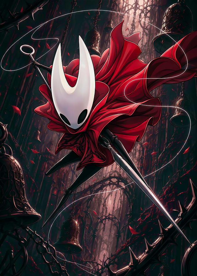 Hornet - Hollow Knight Silksong Fan Art