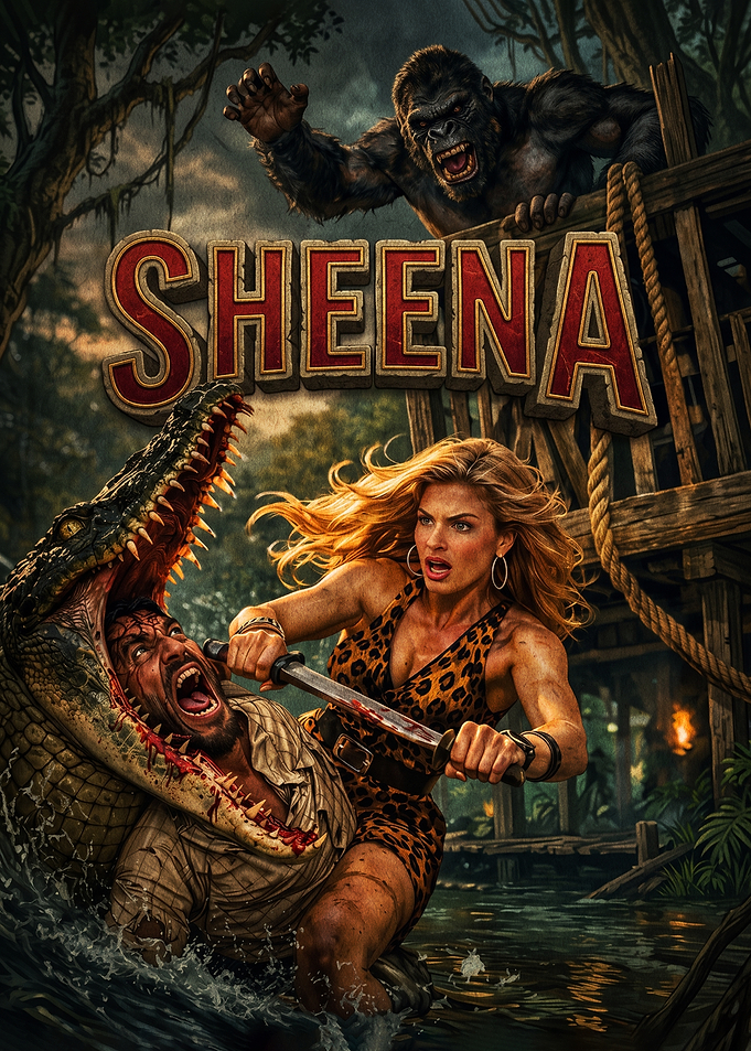 Sheena Jungle Adventure Movie Poster