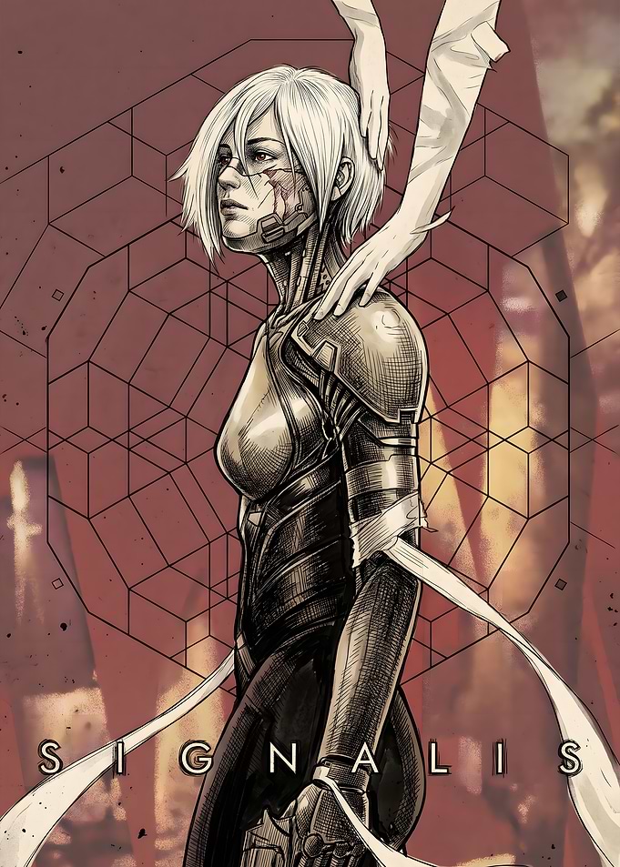 Signalis Elster Android Portrait