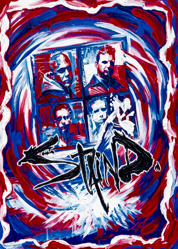 Staind Band Abstract Painting