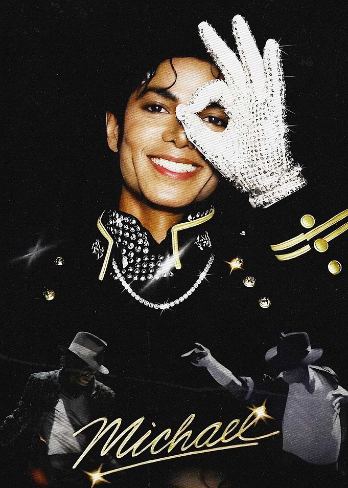 Michael Jackson Iconic Portrait Poster
