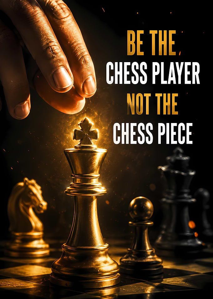Be The Chess Player Motivational Poster
