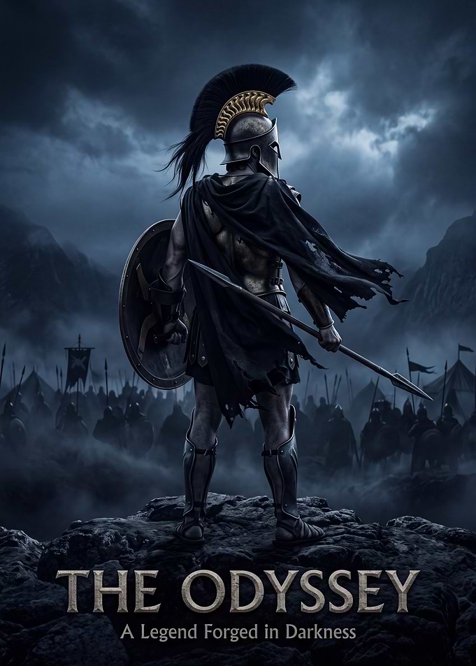The Odyssey Spartan Warrior Poster