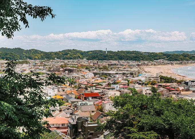 Kamakura Seaside in Japan