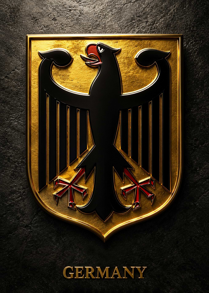 German Eagle Coat of Arms Emblem