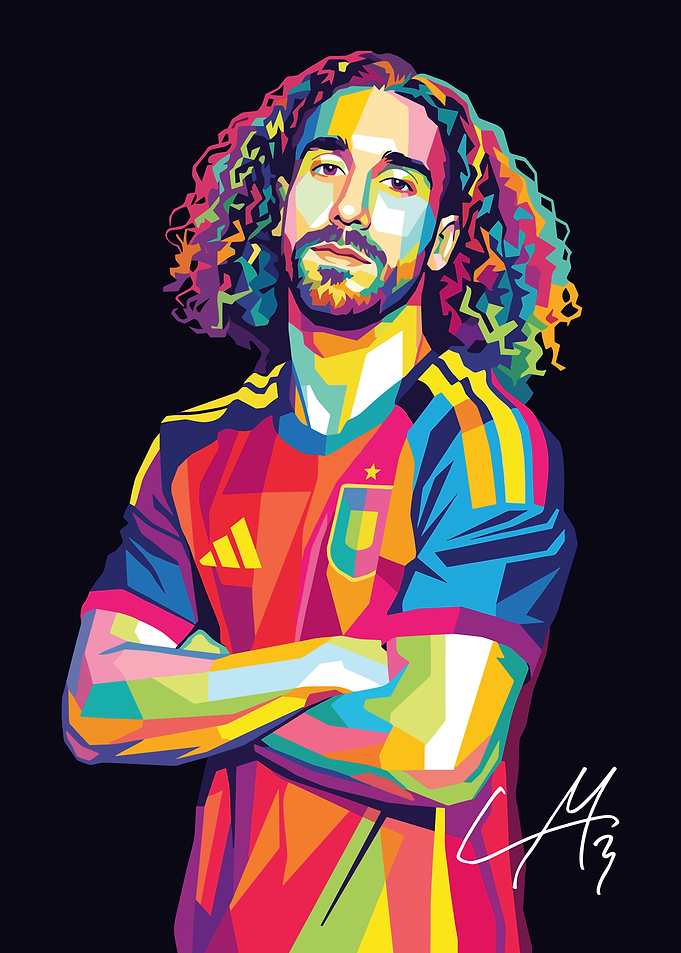 Marc Cucurella Pop Art Portrait