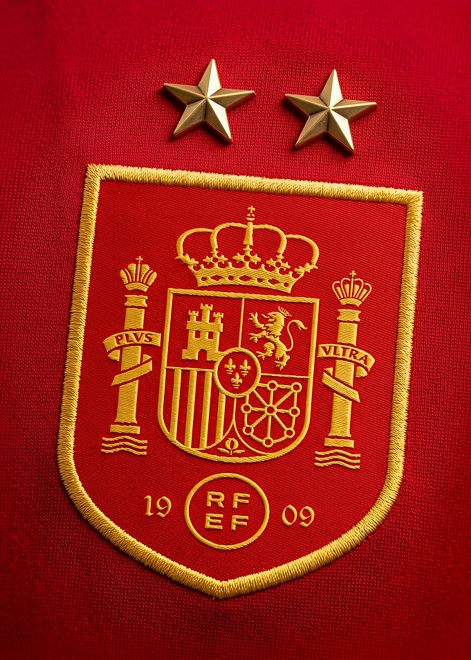 Spain National Football Team 2 Stars