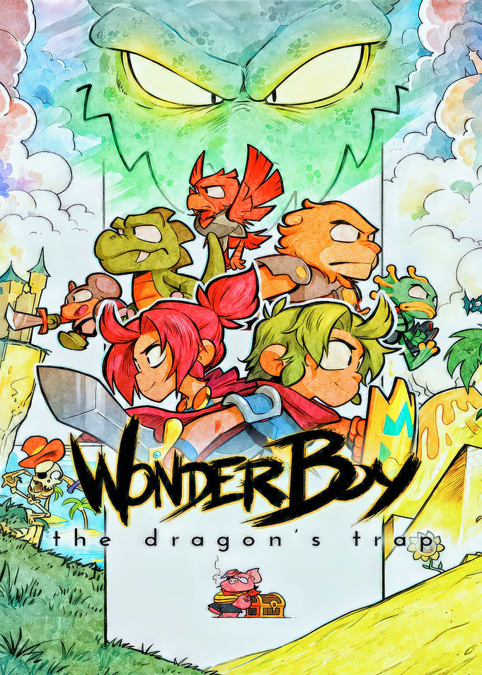 Wonder Boy: The Dragon's Trap Poster