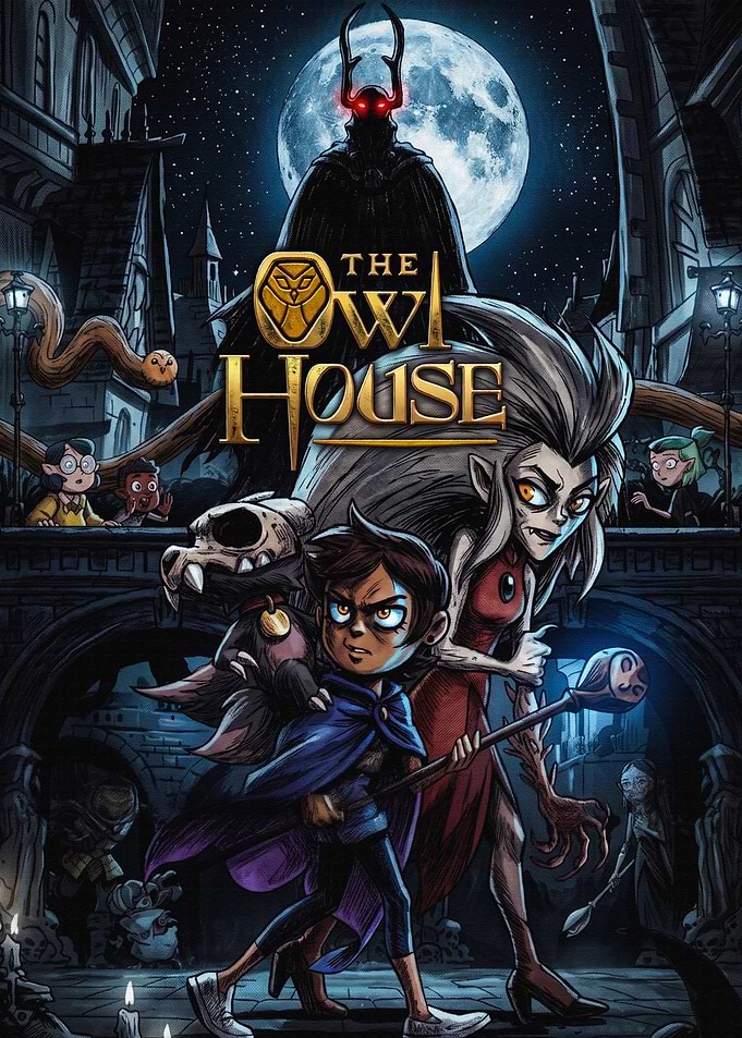 The Owl House Dark Fantasy Poster