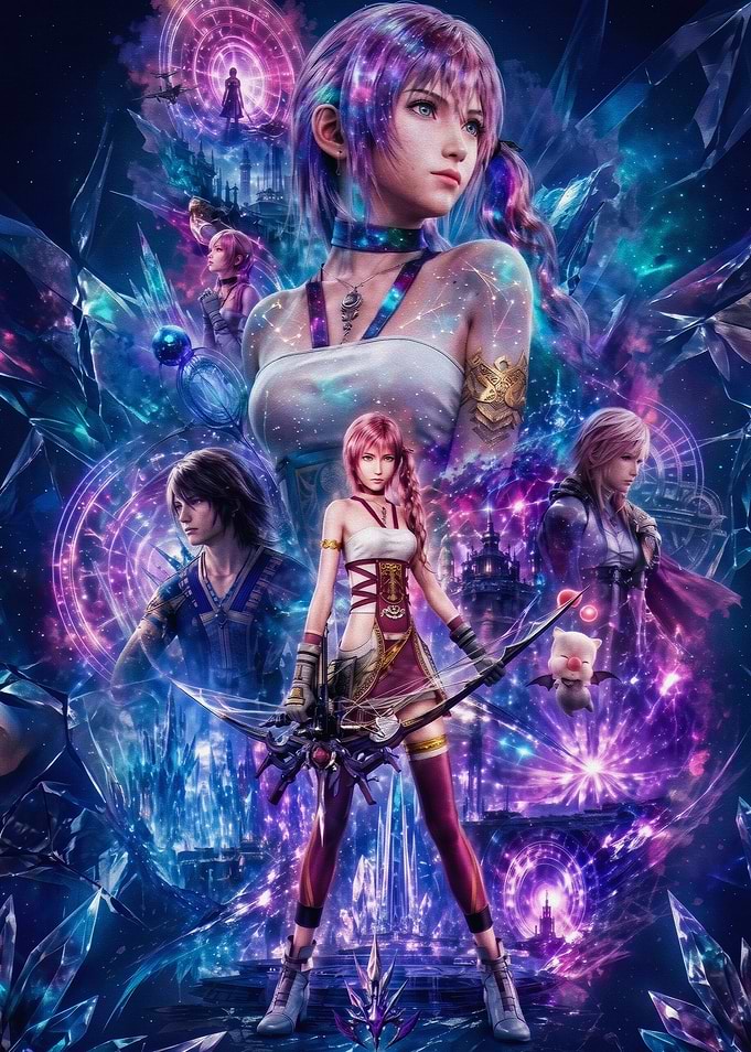 Final Fantasy XIII Serah Farron Poster