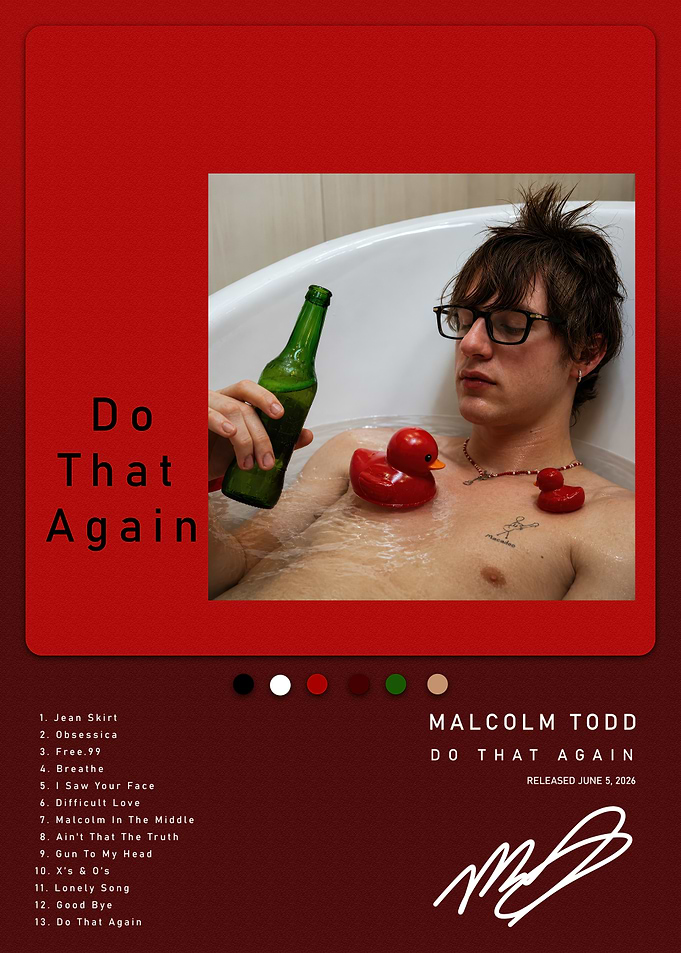 Malcolm Todd Do That Again Album Cover