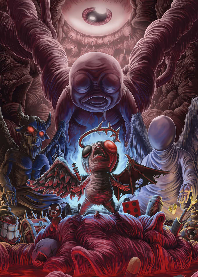 The Binding of Isaac Fan Art