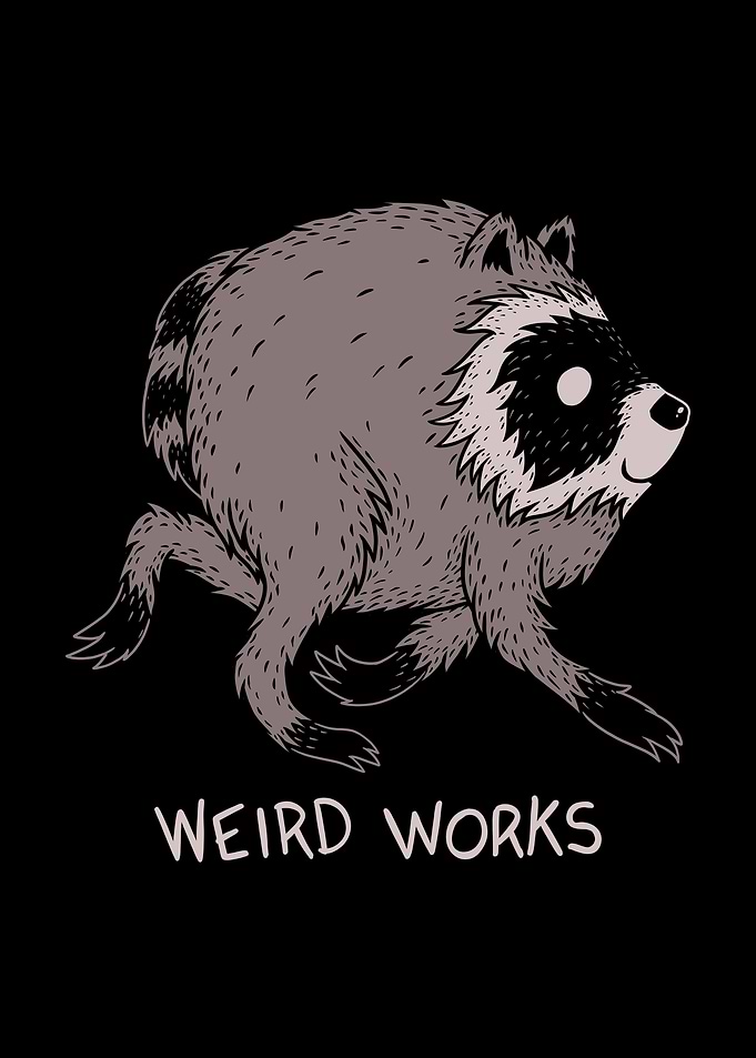 Weird Works Jimothy Raccoon