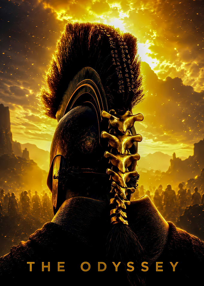 The Odyssey Warrior Helmet Poster