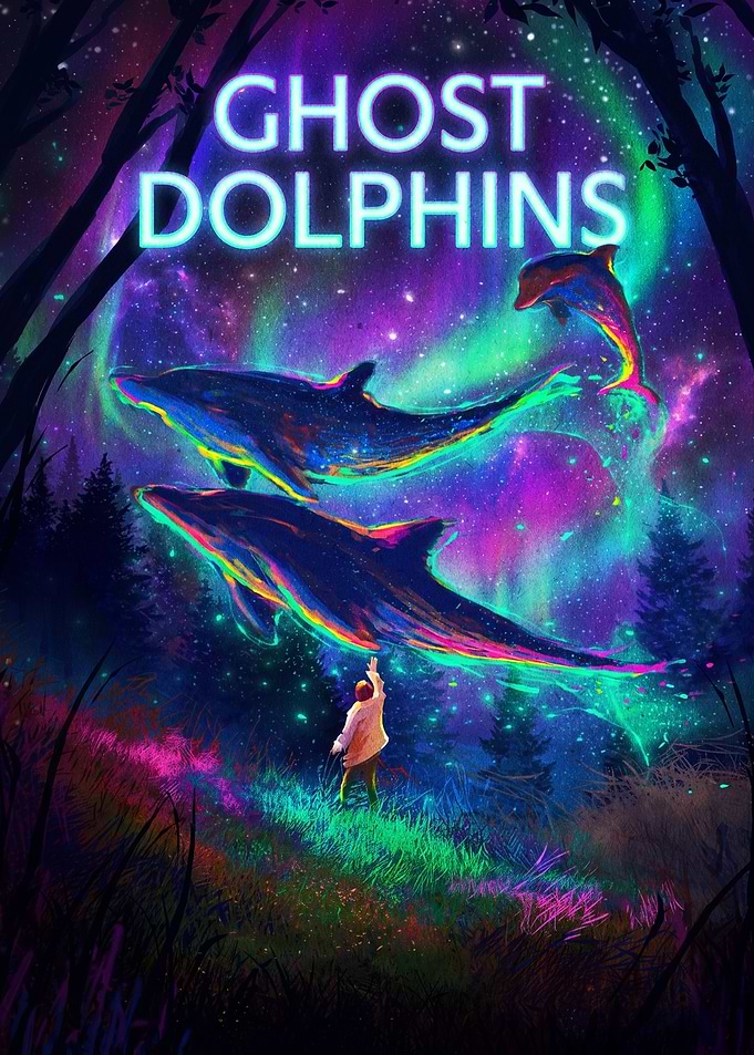 Ghost Dolphins Fantasy Art