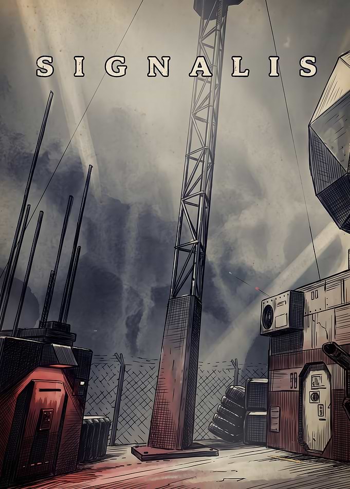 Signalis Game Poster Art