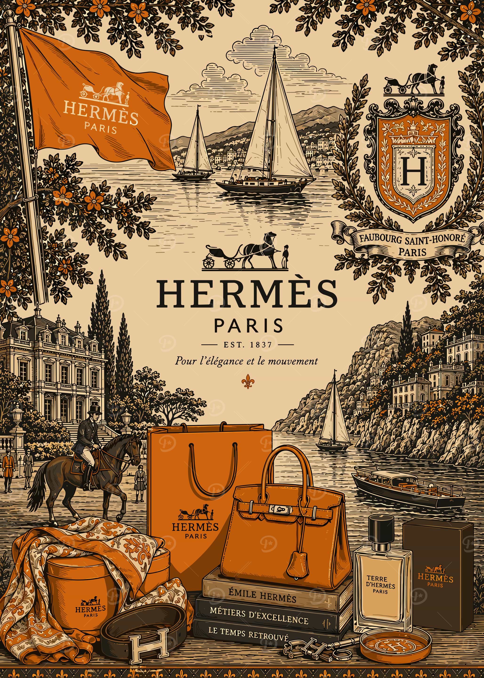 Hermes Posters Online - Shop Unique Metal Prints, Pictures