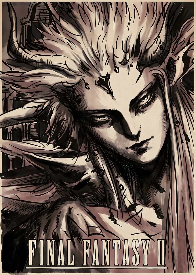 Final Fantasy II Emperor Poster