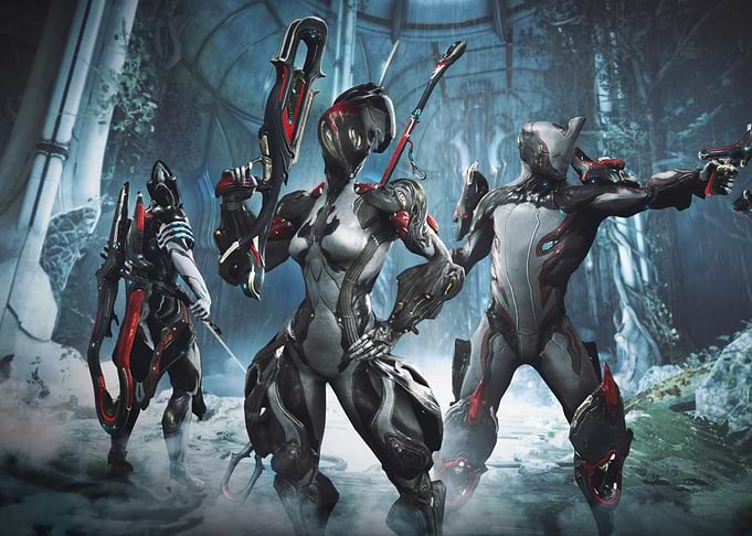 Warframe Squad in Action