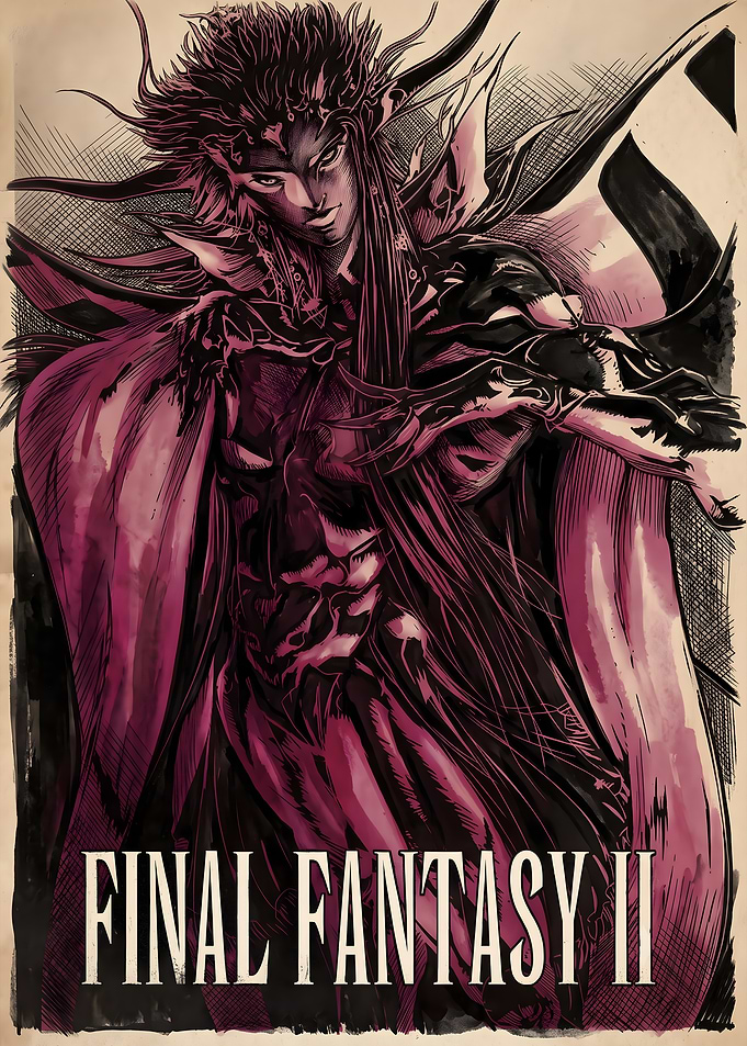 Final Fantasy II Emperor Mateus Poster