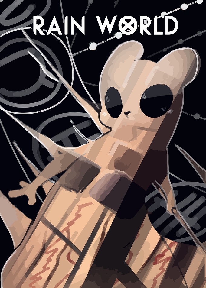 Rain World Slugcat Fan Art