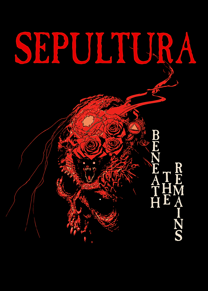 Sepultura Beneath the Remains Album Art