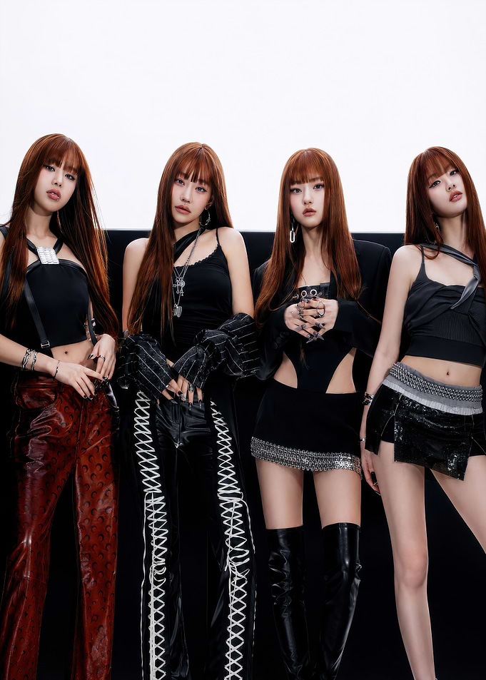 K-pop Girl Group Fashion Portrait