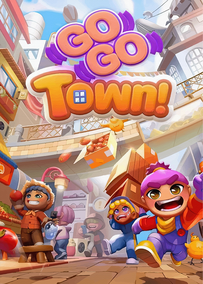 Go Go Town! Game Promotional Art