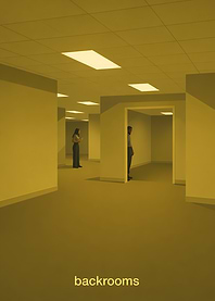 The Backrooms Liminal Space Poster