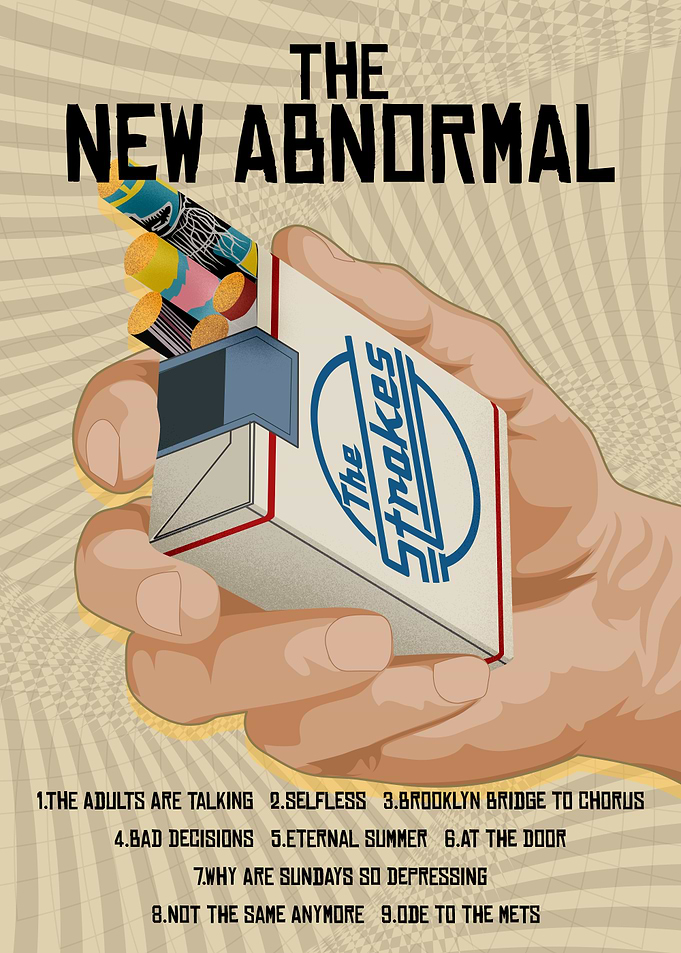 The Strokes The New Abnormal Poster