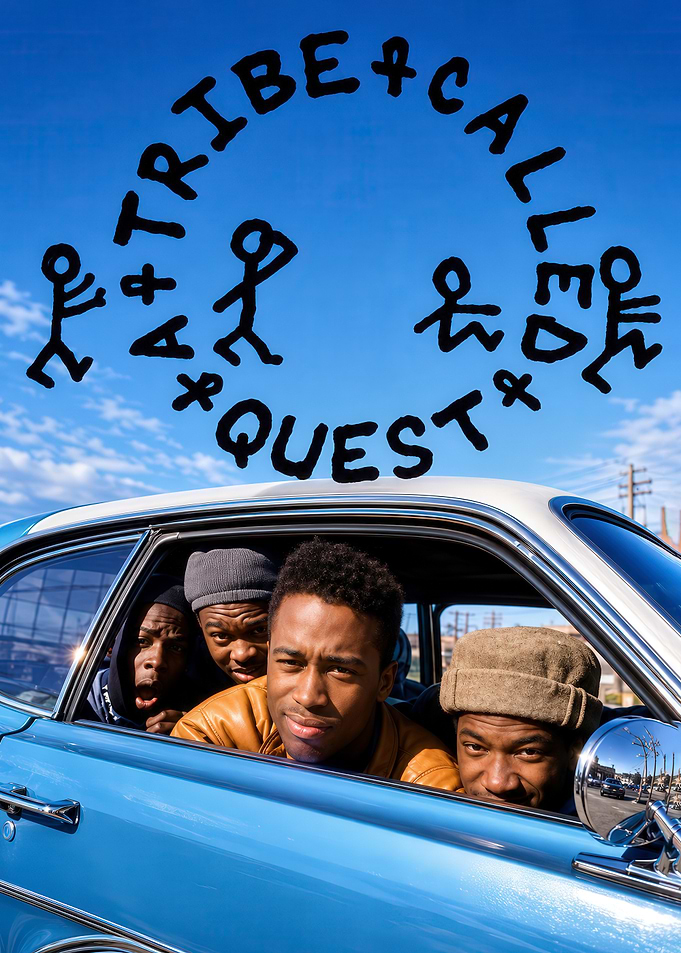 A Tribe Called Quest Car Portrait