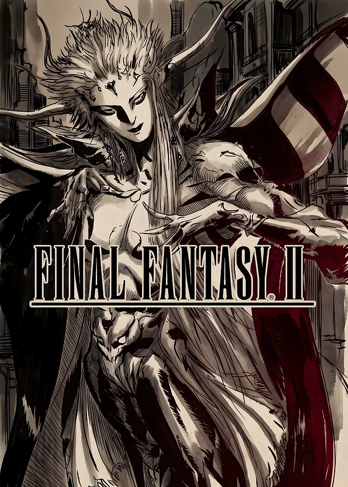 Final Fantasy II Yoshitaka Amano Art