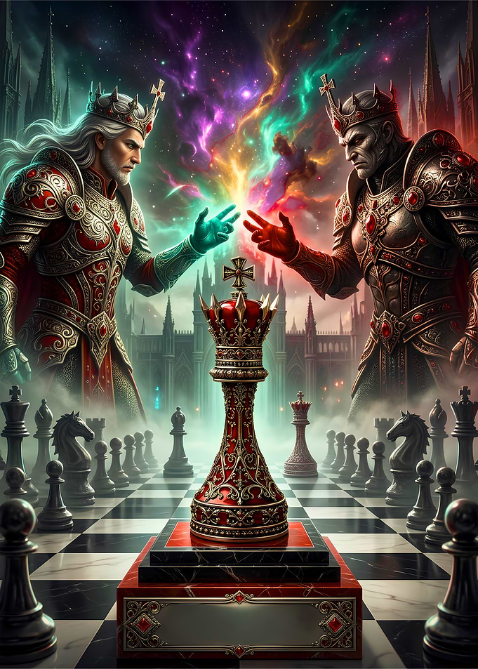 Epic Fantasy Chess Battle