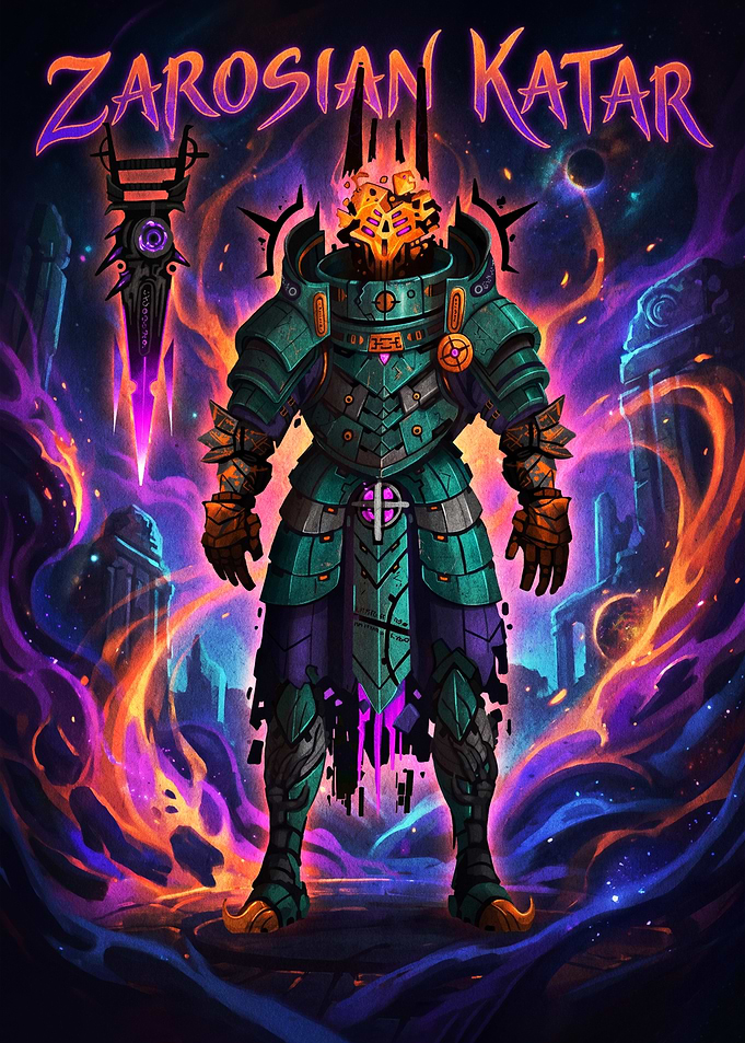 Zarosian Katar RuneScape Fan Art