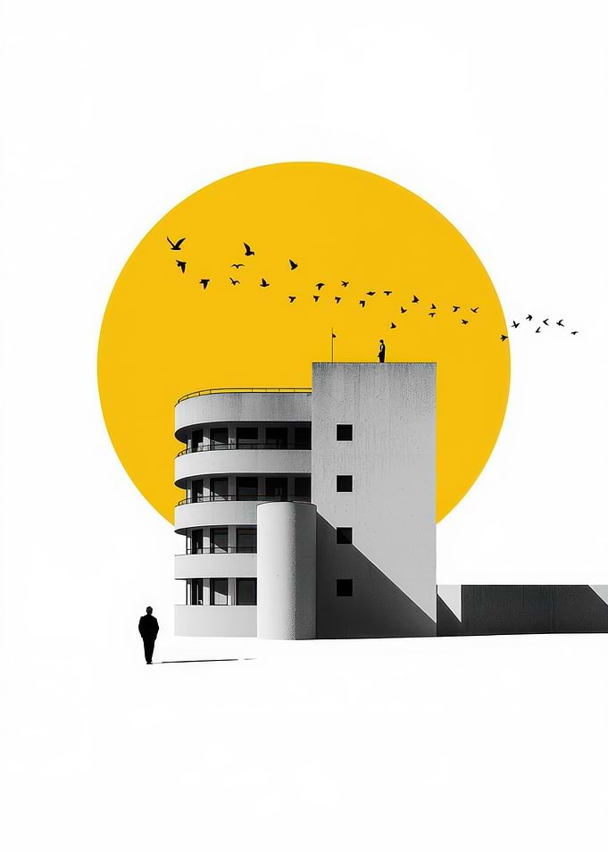 Minimalist Architectural Building Concept