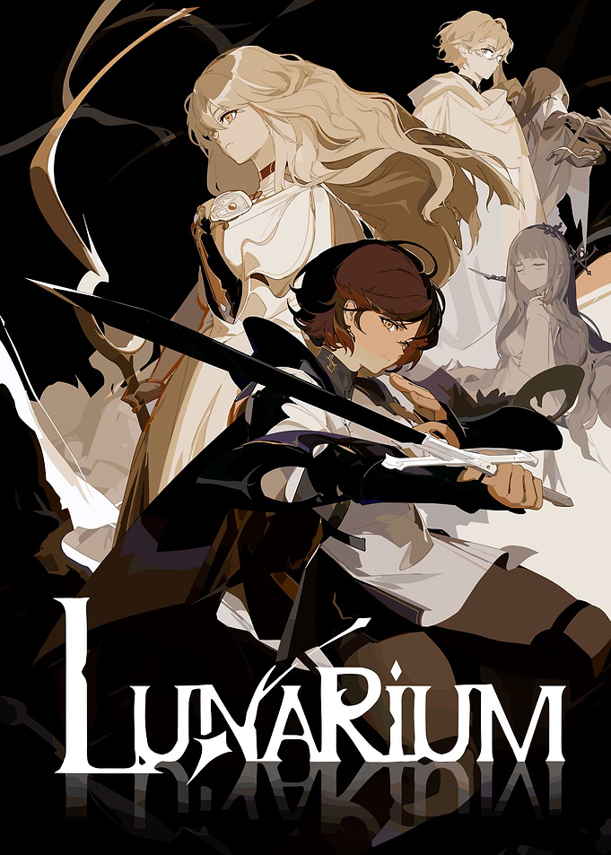 Lunarium Fantasy Anime Character Poster