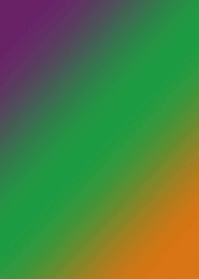 Abstract Purple Green and Orange Gradient