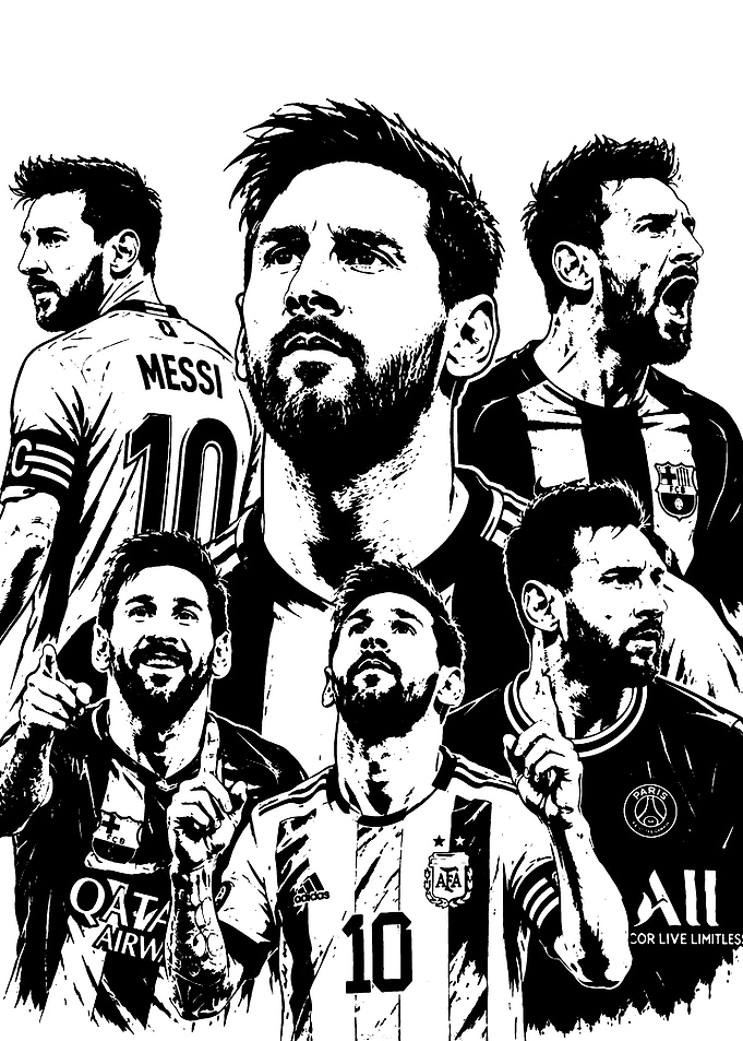 Lionel Messi Football Legend Montage