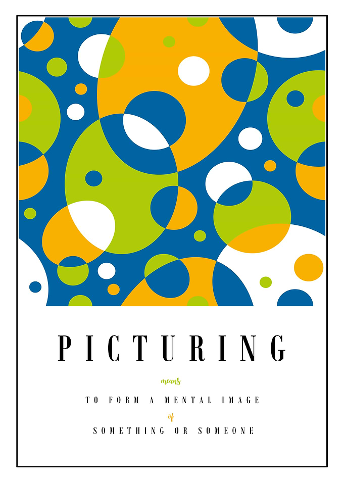 Boogie Pop Abstract Art Poster