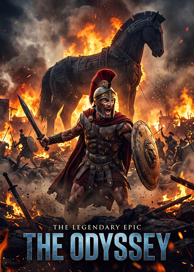 The Odyssey Trojan War Epic Poster