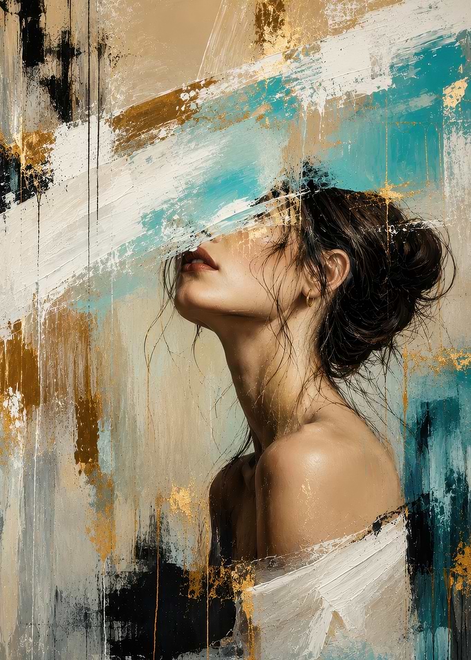 Abstract Portrait of a Woman