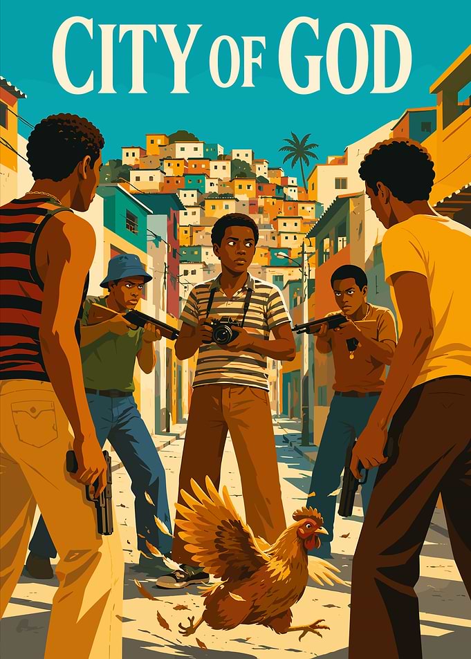 City of God Movie Poster Art