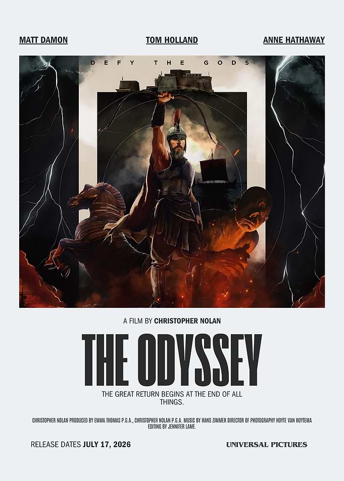 The Odyssey Movie Poster Concept