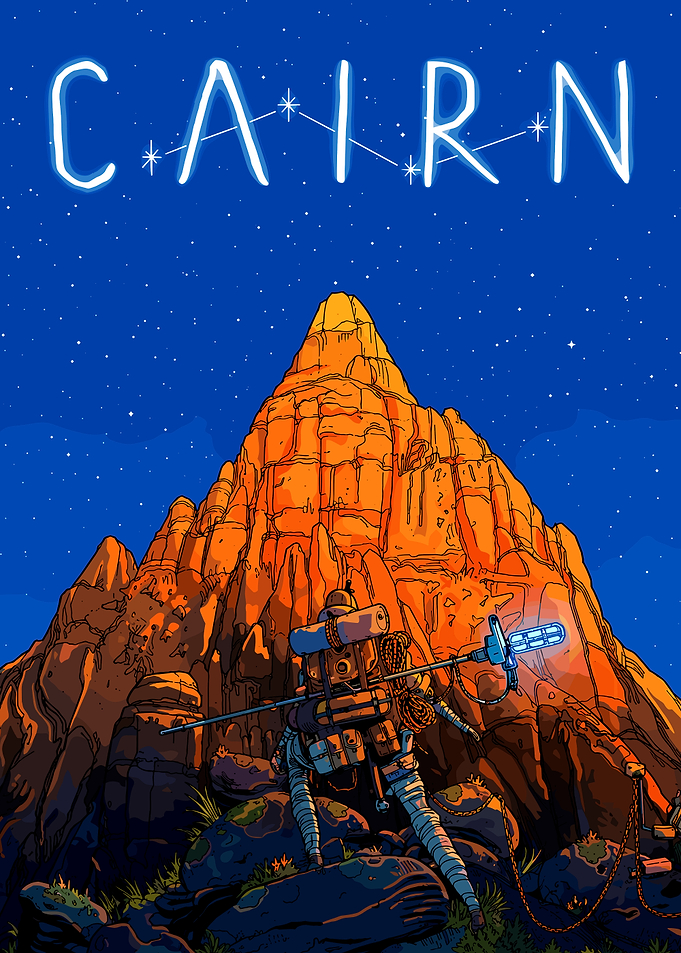 Cairn Video Game Poster