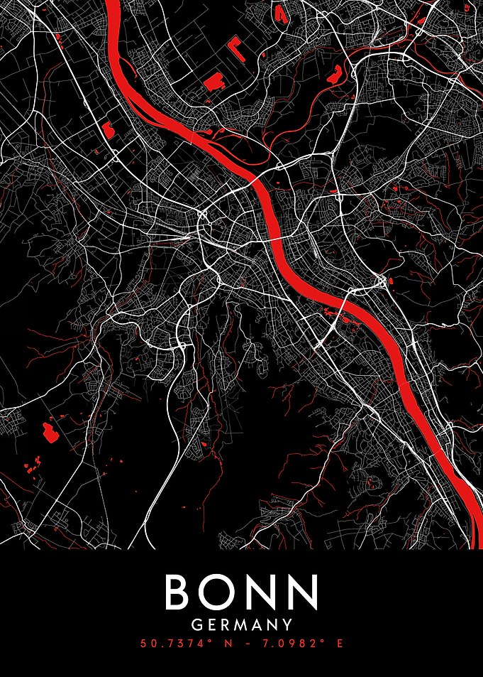 Bonn Dark Map