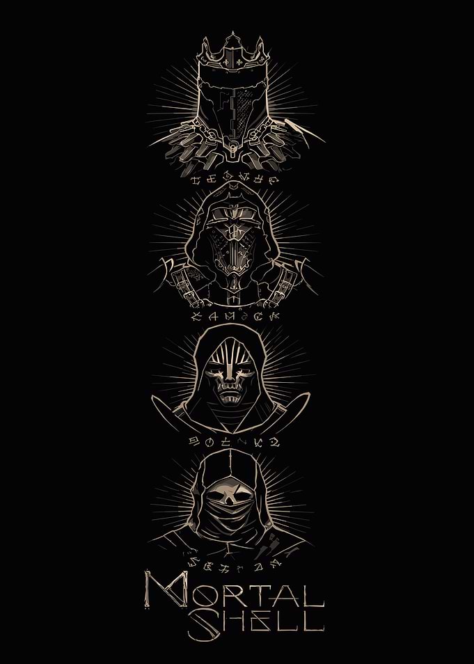 Mortal Shell Game Character Poster