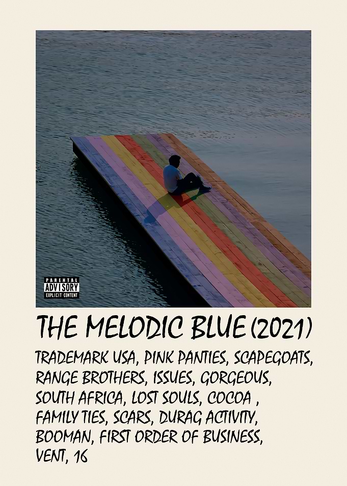 The Melodic Blue Album Poster