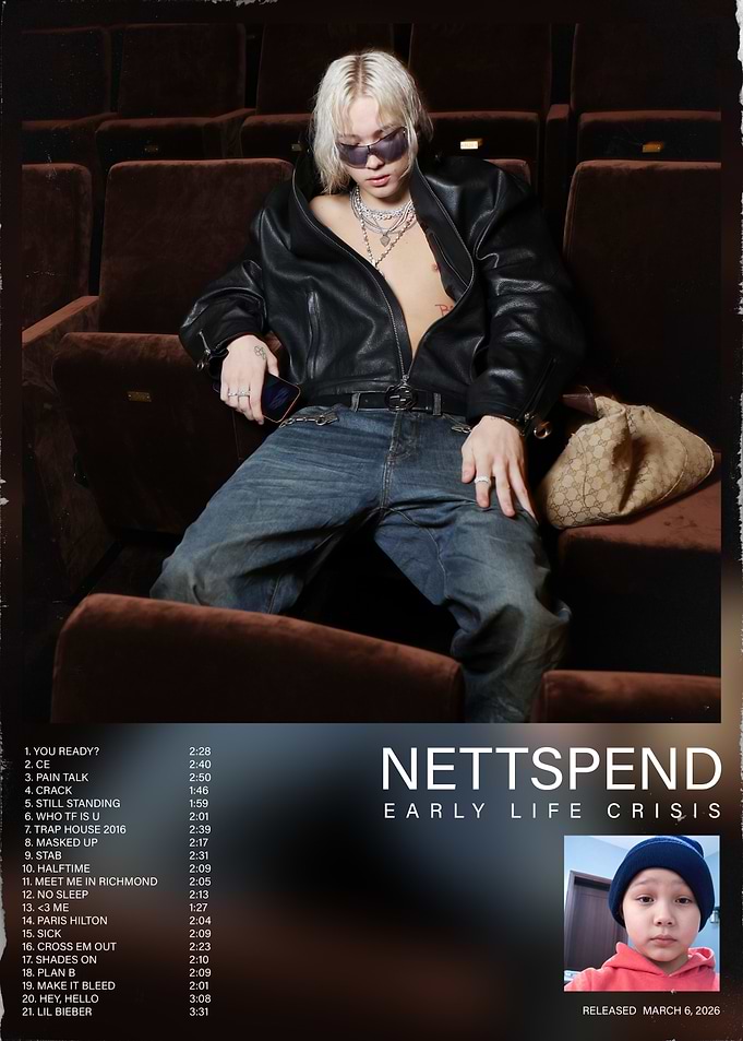 Nettspend Early Life Crisis Album Cover