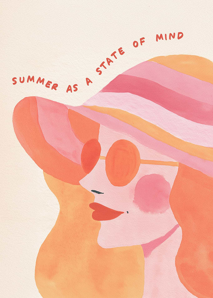 Summer as a State of Mind Illustration